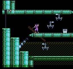 une photo d'Ã©cran de Blue Shadow sur Nintendo Nes